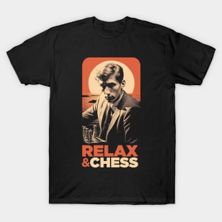 Bobby Fischer - Chess & Relax T-Shirt